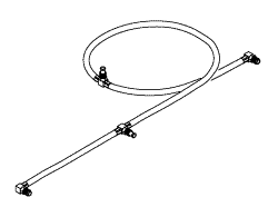 Return Hose For Midmark Tables and Chairs - MIH106