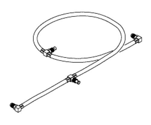 Return Hose - Midmark Ritter Table Part No: 002-0110-00