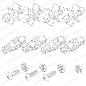 Booth Medical - Board, PC Board Mounting Kit Midmark M9/M11 Part: MIK159