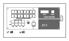 Booth Medical - Midmark Ritter - Program Panel (OEM Part No: 015-0440-00)