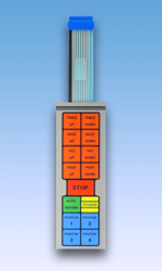 Hand Control Panel, Midmark Chair Parts SKU: MIP319