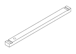 Booth Medical - Support Bar  - Midmark Ritter Table Part No: 051-0412-00