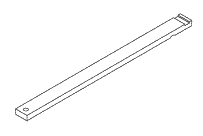 Pry Bar - Midmark Ritter Table Part No: 051-0413-00