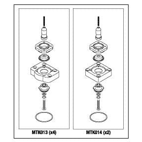 Valve, Basin Rebuild Kit DSD-201 Medivators Endoscope Reprocessors Part:78400-660/MTK012