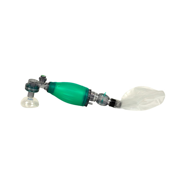 Infant Bag Mask Resuscitator W/Reservoir And Safety Valve - Part: 1428