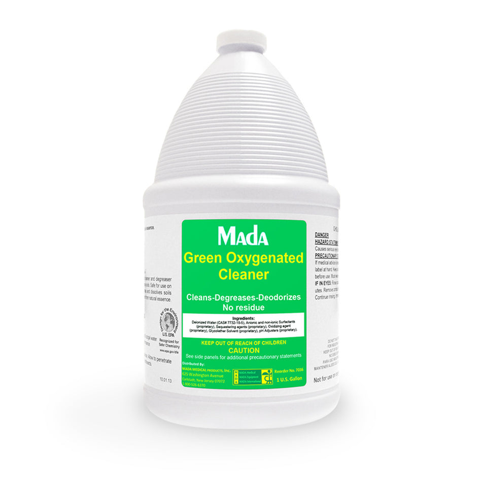 Mada Green Oxygenated Cleaner (4 Gallons/Case) - 7036