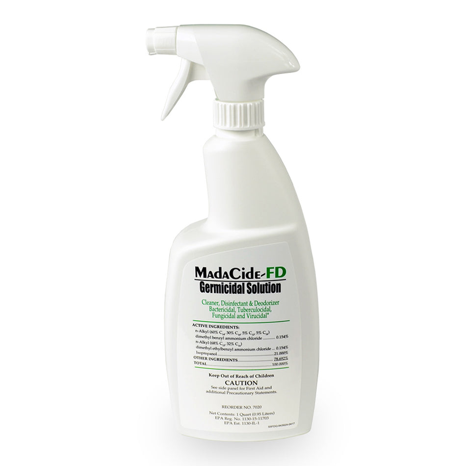 MadaCide-FD Hospital Disinfectant Cleaner  12/32oz Spray - 7020