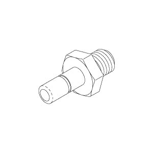 Fitting, 3/8", Medivators Endoscope Processors Part: MA01-0076/RXF050