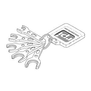 Wrench, Collet Release Set Medivator Endoscope Reprocessor Part:RXT004