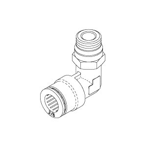 Fitting, Elbow Medivators DSD Endoscope Reprocessor Part:RXF014