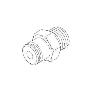Connector, Male Push In DSD Endoscope Reprocessors Part: RXF015