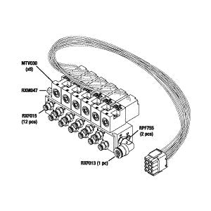 Manifold, DSD Medivators Endoscope Reprocessors Part: MM01-0035/MTA034