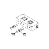 Manifold, Medivator Endoscope Reprocessor Part:MB02-0552/MTM043