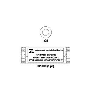 O-Ring, Kit Medivators Endoscope Reprocessors Part: 43100-302/MTK046