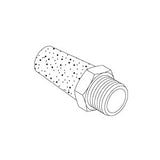 Muffler, Purge 1/8" DSD Medivators Endoscope Reprocessors Part: RXM047
