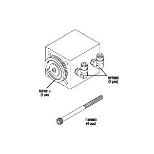 Block, Valve Medivators Endoscope Reprocessor Part: 41600-124/MTA016