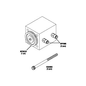 Block, Valve DSD Medivator Endoscope Reprocessor Part:41600-123/MTA017