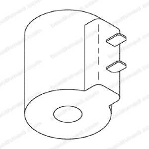 Booth Medical - Valve, Vent Coil  Midmark M11/9D Part: 014-0275-02/MIC083