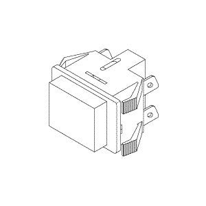 Switch, Heater Red - Midmark Ritter Table Part No: 002-0114-00/MIS014