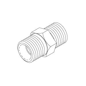Adaptor, (1/4 FPT x 1/4 MPT) Midmark Dental Part: RPF833