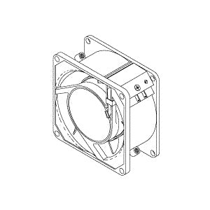 Fan, Axial Flow / Midmark M9/M11 Autoclave Part:015-1368-00/MIF091