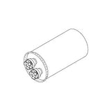 Capacitor,PowerVac Dental Vacuum (60?f/370VAC) Part:10560900/VPC156