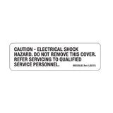 Decal (Caution), Midmark-Ritter Sterilizer Part : MPM60455/MID335