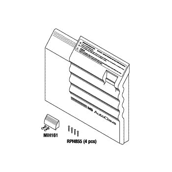 Cover, Door Panel Kit/Midmark M9/D Autoclave Part: 002-0364-00/MIK194