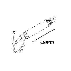 Cylinder, Hydraulic Base Midmark Ritter Table Part:002-0094-00/MIC089