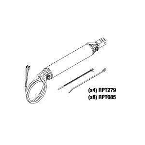 Cylinder, Tilt Kit, Midmark Ritter Table Part 002-0002-00/MIC064