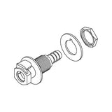 Drain, Female Quick Connect/Pelton & M7 Part:053-0990-00/RPF426