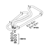 Element, Heater Assembly - Autoclave Part: 002-0839-00/RCH118