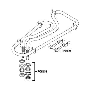 Element, Heater Assembly - Autoclave Part: 002-0839-00/RCH118