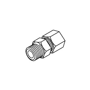 Connector, Male Midmark M9/M11  Autoclave Part: RPF228