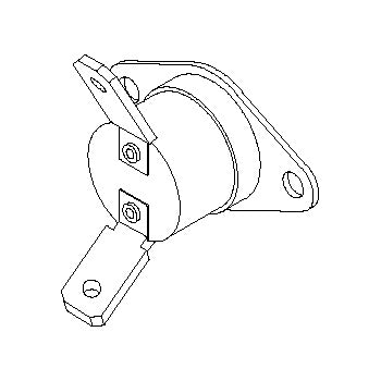 Thermostat, Overheat Midmark-Ritter Autoclaves Part:002-0370-00/MIT047