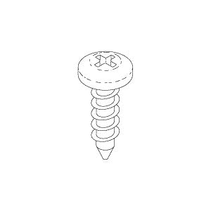 Screw Rph Screw Midmark M9(D)/M11(D) Autoclave Part: 040000604/ROH852