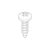 Screw, (Phil Pan Head) Midmark M11(D)/M9(D) Part: 040-0006-04/RPH852
