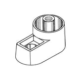 Base, Pressure Gauge Mounting - Autoclave Part: 3025/RCB034
