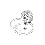 Gauge, Pressure Test Midmark M11/M9 Part: 002-0372-00/RPG461
