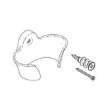 Holster, Hand Control-Midmark Exam Table Part: 002-1472-00/MIH253