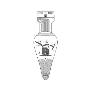 Panel, Membrane Midmark Tables Part: 015-1677-00/MIP289