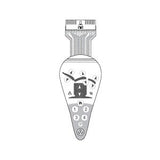 Panel, Membrane For Midmark 630 Exam Table Part: 015-1765-00/MIP291