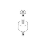 Mount, Motor Kit For Midmark Table/Chair Part: 053-0051-00/MIK231