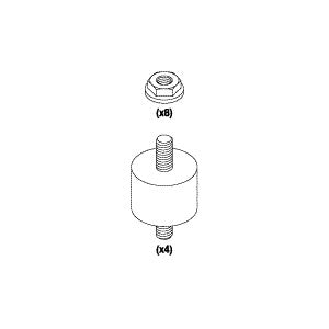 Mount, Motor Kit For Midmark Table/Chair Part: 053-0051-00/MIK231