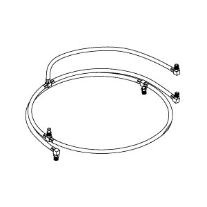 Hose, Power Kit - Midmark Ritter Table Part No: 002-0014-00/MIH067
