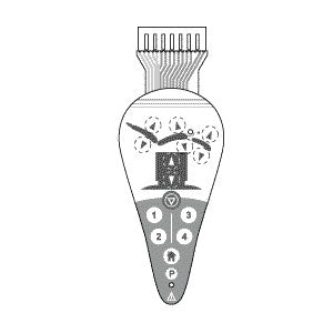 Panel, Programmable Membrane-Exam Table Part:015-1115-00/MIP249
