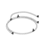Hose, Return Kit - Midmark Ritter Table Part No: 002-0012-00/MIH068