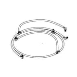 Hose, Return Kit - Midmark Ritter Table Part No: 002-0021-00/MIH070
