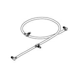 Hose, Return-Midmark Ritter Table Part No: 002-0110-00/MIH109