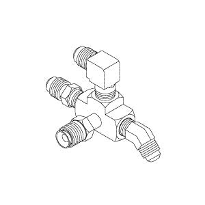 Manifold, (Return) For Midmark Tables/Chair Part: 014-0137-00/MIM223